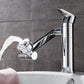 Single Hole Hot And Cold Water Faucet Universal Swivel Basin Faucet