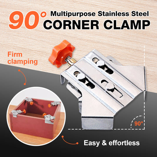 🔥🔥Multipurpose Stainless Steel 90 Degree Corner Clamp👍