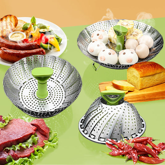 Stainless Steel Expandable Steamer Basket