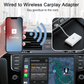 Wired to Wireless Android & iPhone Carplay Adapter