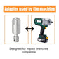 High-carbon Steel Electric Wrench to Hammer Adapter